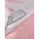 Terry towel unicorn, size 30x50 cm, pink color