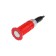 Sprinking screwdriver 1/2 ", with bats 6 pcs., Rubberized handle, case