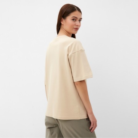 Women's T -shirt MIST BASIC, beige, p. S-m-2