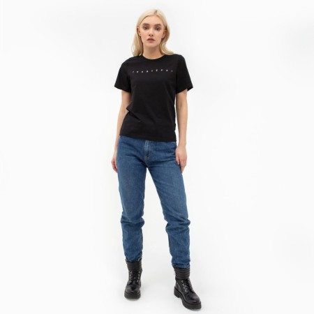 Women's T-shirt KAFTAN "Panther", Black, Rr. 48-50-5