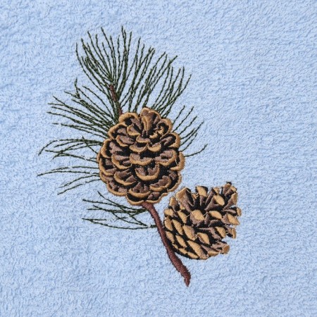 Terry towel "spruce bump" 30x60 cm, 100% cotton, 340 g/m2-2