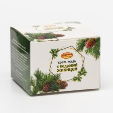 Cream mask with cedar gum, 80 g