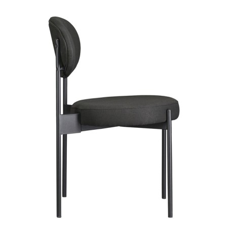 Kaja chair, 500 × 510 × 805 mm, matting, black color-8