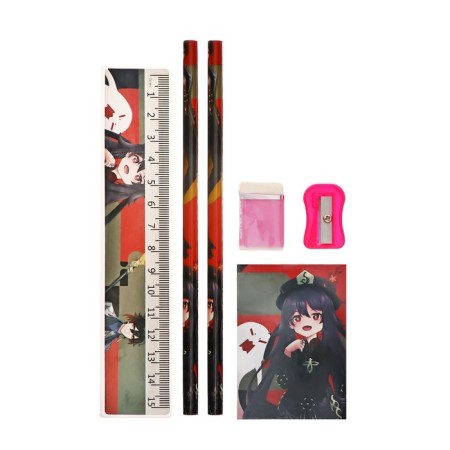 Set of desktop stationery, 6 items, calligrata "Anime"-3