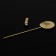 The base "brooch-igla" l = 5 cm, platform is 1.5 cm (set of 5 pcs.), Color gold