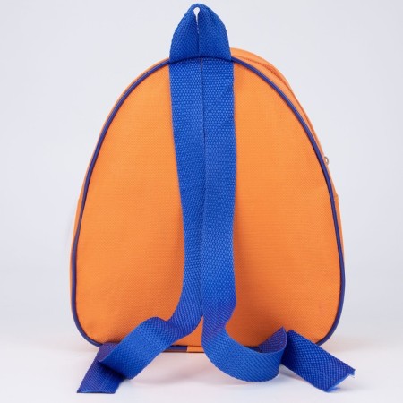Baby backpack for the boy "Cat and graffiti", 23x20.5 cm, lightning department-3