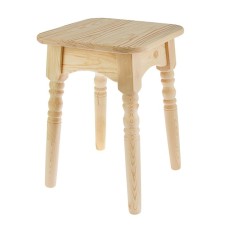 Wooden stool 