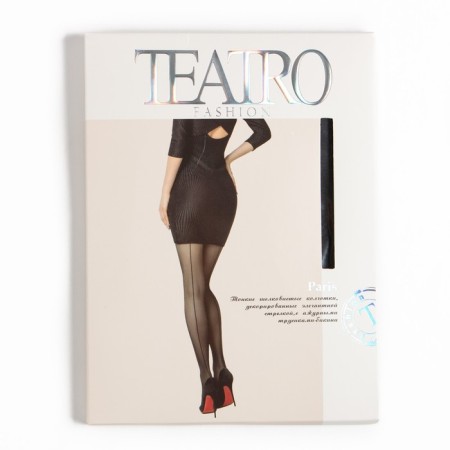Women's tights Paris 20, black color (nero), size 4