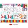 The reusable book “Write and Sew. New Year's games and tasks ”, 12 p.