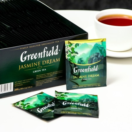 Green Greenfield Jasmine Dream Green Tea 100p*2g/9-2