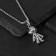 Cosmonaut's pendant cartoon, silver color, 70 cm