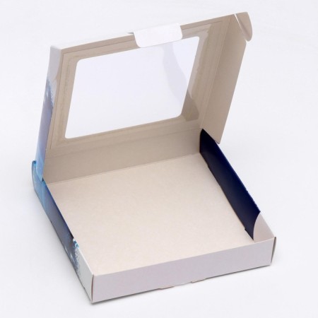 Self -charged box "Christmas magic", 16 x 16 x 3 cm, 1 pc.-1