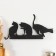 Open "three cats" 31 × 17 × 3 cm mix