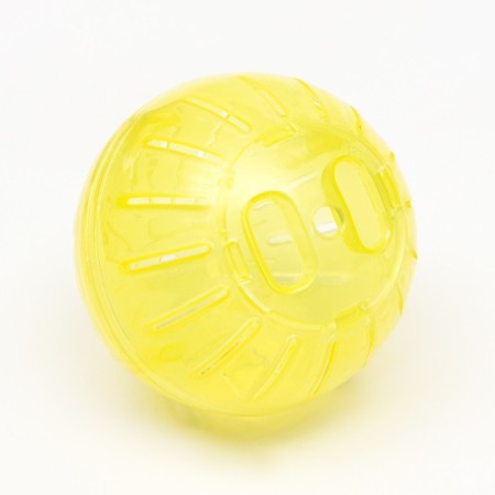 Grazni set: a ball 10 cm and a drinker 60 ml, yellow-1