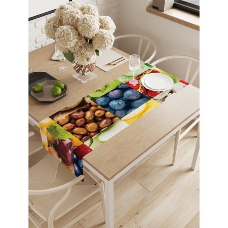 Walking on the table "Vitamin Paradise", Oxford, size 40x145 cm