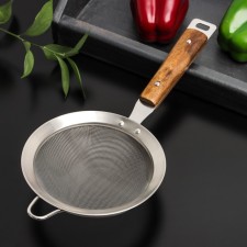 Sieve with the handle of the “Lumberjack” shares, D = 15 cm, stainless steel