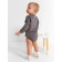 Svitshot Bodi Children's Minaku, gray color, height 62-68