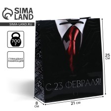Package Gift Laminated Vertical, Packaging, “The Environment”, ML 21 x 25 x 8 cm