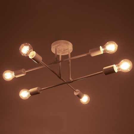 Chandelier 2544/6wt e27 40W white Bayerlux-2
