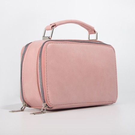 Cross-Body bag, pink color-2