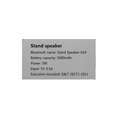 Portable column 3 in 1 PS-50, phone holder, Power Bank, 5 watts, 1500 mAh, black-15