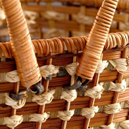 Basket wicker "picnic", 26 × 35 × 37, rattan-5