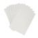 White cardboard A5, 8 sheets of "lamb" non -mercenary, 200g/m²