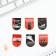 Magnetic bookmarks on the STARSAL SAMS, 6 pcs