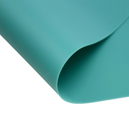Silicone rug for a bowl, 40 x 30 cm, green-4