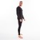 Male thermal underwear (longshit, pants), black color, size 54-56