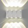 Lamp "BISO" 8XLED 8W 4000K IP66 white 19x4.5x8 cm