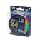 AKARA TOP Trolling X4 cord, diameter 0.16 mm, test 10.5 kg, 150 m, multicolor