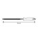 Musat Tescoma Presto, for sharpening kitchen knives, steel, plastic, 20 cm