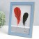 Photo frame plastic 15x20 cm "Lenon bright blue" Golden stroke 22.5x17.5 cm