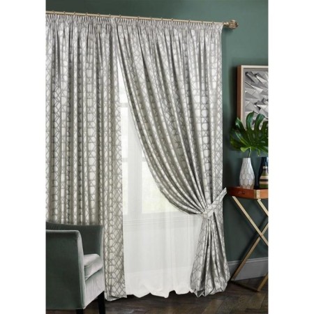 Set of curtains on the braid Almaz, size 400x270 cm, tulle - 450x270 cm-1
