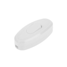 Switch to the cord 6 A, 250 V, white, 1pc.