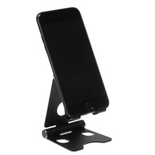 Phone stand, tilt regulator, wire connector, metal, black
