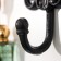 Decorative cast iron hook "Heraldic pattern" 17x6x13 cm