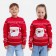 Knitted children's kaftan "Santa" size 32, (110-116 cm)