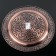 The tray "Sultan. Bronze ", d = 34 cm, bronze color