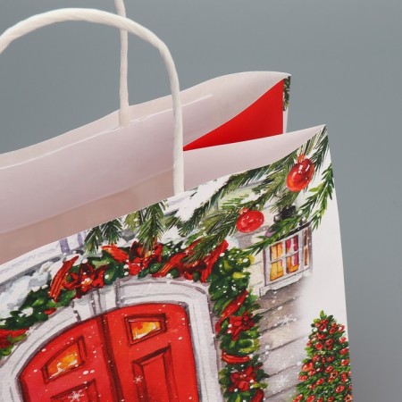 Package Gift Crafts "Welcome", 22 x 25 x 12 cm, New Year-6