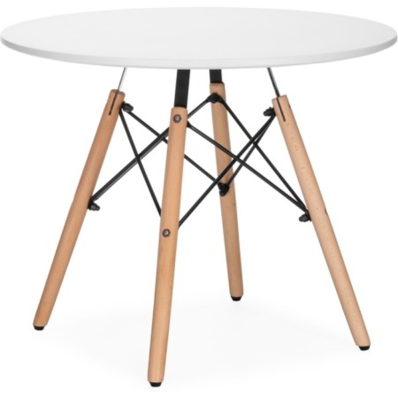 Coffee table KOFE BUKA BUK, natural 60x60x48 cm