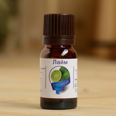 Lime essential oil, a bottle-boiler, annotation, 10 ml-1