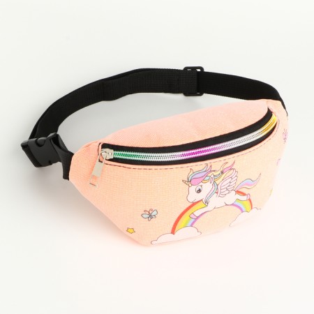 Board children's belt on lightning, color coral