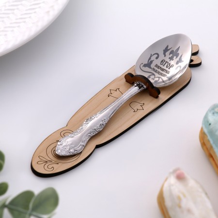 A spoon is registered, tea, with an engraving "Egor", h = 14
