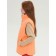 Vest for girls, height 140 cm, orange color