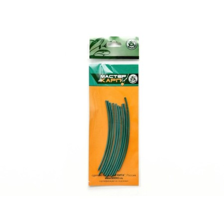 Set of thermal power, d = 1.5; 0.75 mm, 10 pcs, green color