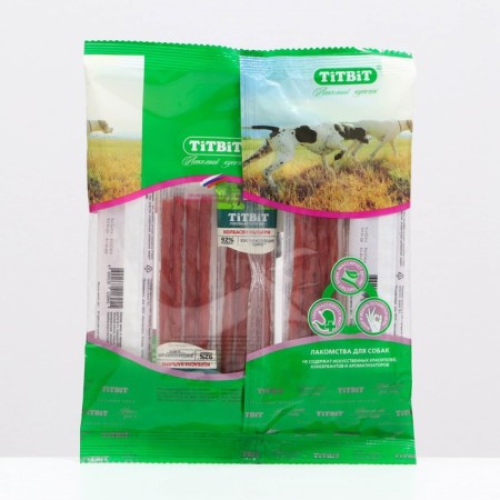 Titbit delicacy Golden collection for dogs "Kalirari sausages" 20 Gx8 pack-1