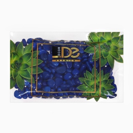 Soil for aquarium (5-10 mm), blue, 350 g-1