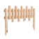 Decorative fence, 28 × 88 cm, 1 section, wood, Greengo